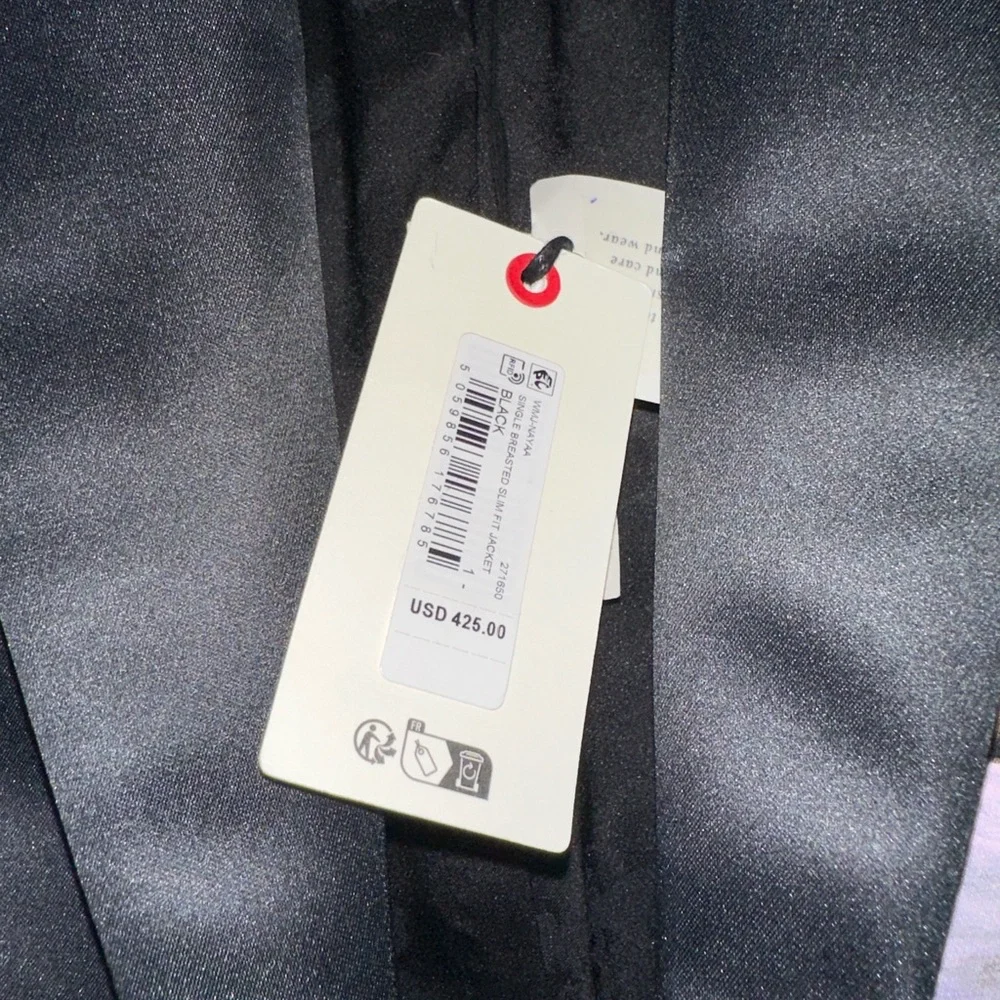 Ted Baker Black Jacket with Floral Design - Picture 3 of 9